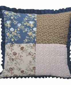 BNF Home Patchwork Quilted 8-Piece Bed Spread Coverlet Set, Dark Blue, King -Bare Sales Store 41214d2a0b8594e1 0432 w800 h800 b1 p0