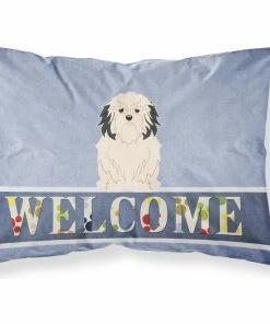 The-store Lowchen Welcome Fabric Standard Pillowcase