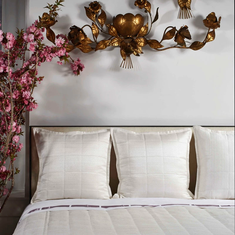 Ann Gish Luxury Linens Texture Coverlet Set White, King 3 Ann Gish Luxury Linens Texture Coverlet Set White, King - Image 3