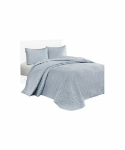 Olliix Madison Park Microfiber Bedspread Set, King