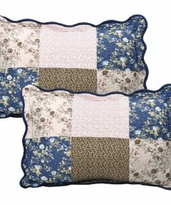BNF Home Patchwork Quilted 8-Piece Bed Spread Coverlet Set, Dark Blue, King -Bare Sales Store 44c1c17a0b8594d4 0432 w800 h800 b1 p0
