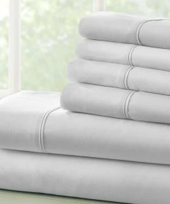 Ienjoy Home Home Collection Ultra-Soft Luxury 6 Piece Bed Sheet Set, King, Light Gray 6 Ienjoy Home Home Collection Ultra-Soft Luxury 6 Piece Bed Sheet Set, King, Light Gray -Bare Sales Store 4501aed00a831e8d 9750 w800 h800 b0 p0