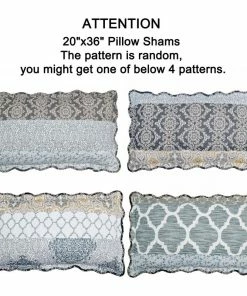 BNF Home Serenta Floral Medalion 9-Piece Bed Spread Set, Gray, King, 122"x106" 16 BNF Home Serenta Floral Medalion 9-Piece Bed Spread Set, Gray, King, 122"x106" -Bare Sales Store 4591ee900307183f 1869 w800 h800 b1 p0