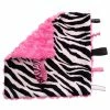 Bbemerald Travel Comfort Safety Newborn Infant Child Pink Zebra Sensory Blanket