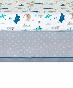 Nanshing America, Inc. The Jungle Friends 3 Piece Baby Nursery Bedding Set, Cute Dino, 33 X 42 7 Nanshing America, Inc. The Jungle Friends 3 Piece Baby Nursery Bedding Set, Cute Dino, 33 X 42 -Bare Sales Store 47110b4a010af7d8 7497 w800 h800 b0 p0