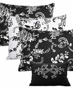 BNF Home La Boheme 6-Piece Quilted Daybed Set, Black -Bare Sales Store 49c1dc280cdc0e47 7521 w800 h800 b1 p0