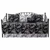 BNF Home La Boheme 6-Piece Quilted Daybed Set, Black