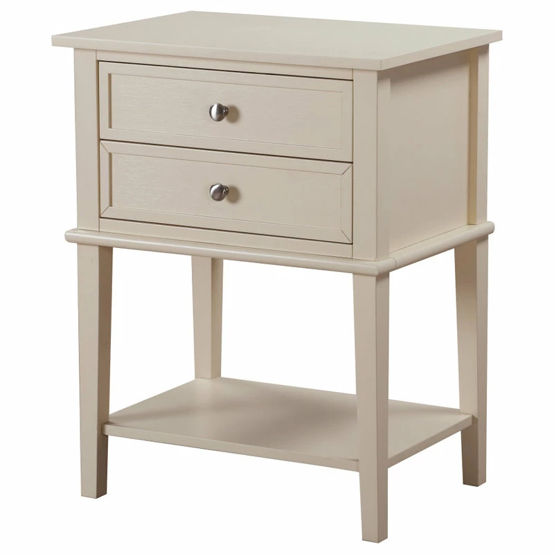 Glory Furniture Newton Two Drawer Nightstand, Beige 1 Glory Furniture Newton Two Drawer Nightstand, Beige