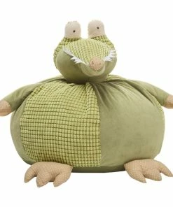 Nourison Mina Victory N1566 Plush Animal, Green, 18" X 18"