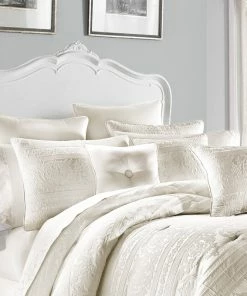 Five Queens Court Mackay Comforter Set, White, Queen -Bare Sales Store 52f1919b098b707e 7232 w800 h800 b0 p0