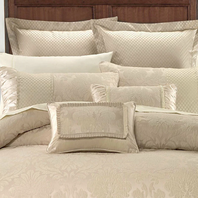 Royal Hotel Sara Jaquard Cotton Blend 7-Piece Duvet Cover Set, King/Cal King 2 Royal Hotel Sara Jaquard Cotton Blend 7-Piece Duvet Cover Set, King/Cal King - Image 2