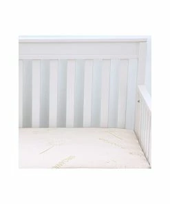 Sealy Healthy Grow Plush Infant/Toddler Fitted Crib Mattress Pad, 52"x28", White -Bare Sales Store 5761ec690b84285d 7030 w800 h800 b0 p0