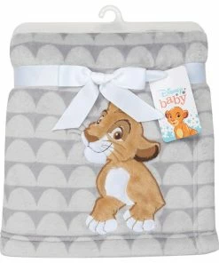 Lambs & Ivy Disney Baby THE LION KING Gray Fleece Appliqued Baby Blanket -Bare Sales Store 57f1e2400e263370 5598 w800 h800 b1 p0
