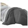 Ienjoy Home Becky Cameron Alernative Goose Down Comforter, King/California King, Gray