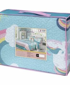 Safdie & Co. 3-piece Polyester Rainbow Double Queen Quilt Set In Multi-Color -Bare Sales Store 59c18c4a011c344a 7877 w800 h800 b1 p0