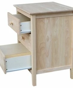 Whitewood Industries Nightstand With 3 Drawers -Bare Sales Store 5a11fb6802867d3a 3789 w800 h800 b1 p0