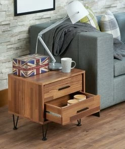 Acme Furniture Acme Deoss Nightstand, Walnut -Bare Sales Store 5f5187ec0e7382c1 9203 w800 h800 b0 p0