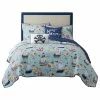 Olliix Kids Pirate Adventure Comforter/Coverlet Set With Dec Pillows, Twin