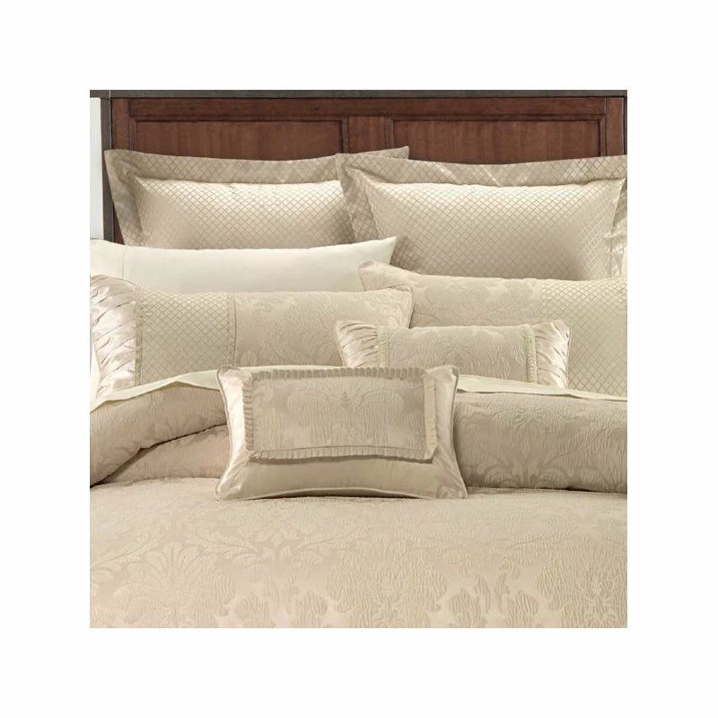 Royal Hotel Sara Jaquard Cotton Blend 7-Piece Duvet Cover Set, King/Cal King 5 Royal Hotel Sara Jaquard Cotton Blend 7-Piece Duvet Cover Set, King/Cal King - Image 5