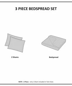 Olliix Madison Park Microfiber Bedspread Set, Queen -Bare Sales Store 6741e9b902908c72 1830 w800 h800 b1 p0