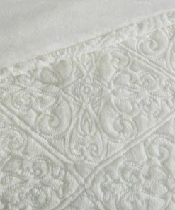 Olliix Madison Park Paisley Embroidered Long Fur Ultra Plush Comforter Mini Set, King -Bare Sales Store 675156f20fa8a318 1464 w800 h800 b0 p0