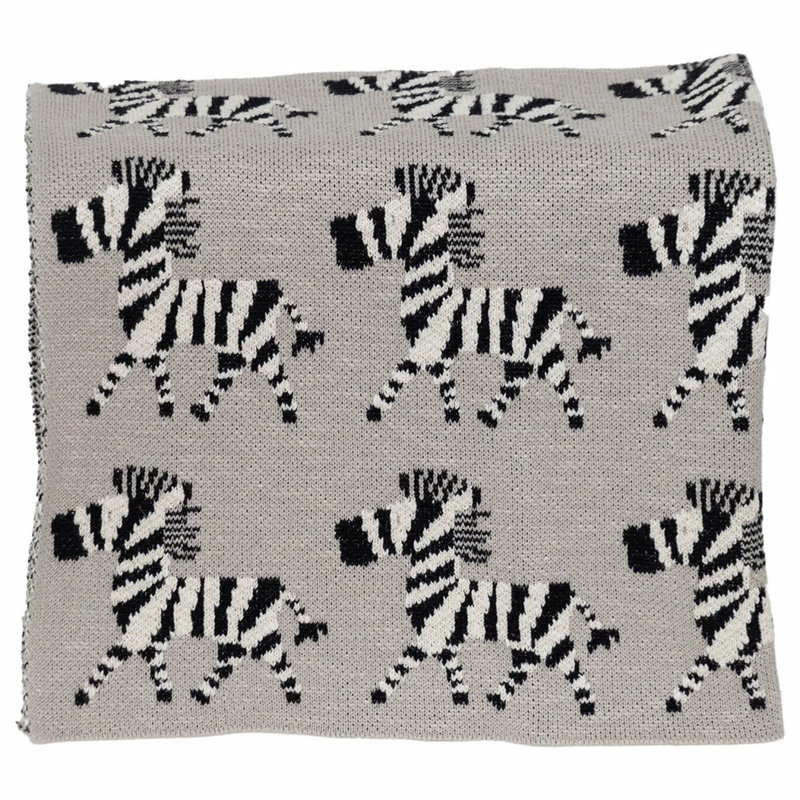 Parkland Collection Zara Grey Knitted 32" X 40" Baby Blanket BTRK21167 3 Parkland Collection Zara Grey Knitted 32" X 40" Baby Blanket BTRK21167 - Image 3