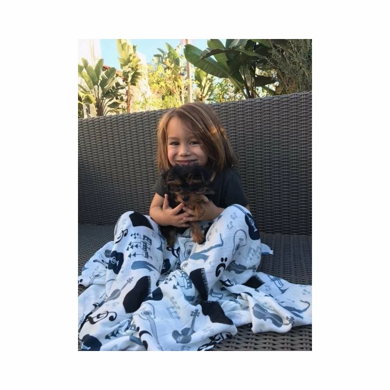 Baby Tula Music Lessons, Tula Baby Blanket Set 2 Baby Tula Music Lessons, Tula Baby Blanket Set - Image 2