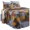 Amity Home Farm Patchwork Quilt Set, Multicolored, Queen