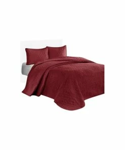 Olliix Madison Park Quilted Microfiber Bedspread Set, King