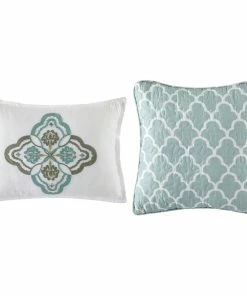BNF Home Tivoli Ikat Quilted 5 Piece Bed Spread Set, Teal Aqua, Floor Touching King 15 BNF Home Tivoli Ikat Quilted 5 Piece Bed Spread Set, Teal Aqua, Floor Touching King -Bare Sales Store 6bc1f5510216e52e 6600 w800 h800 b1 p0