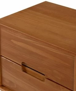 Walker Edison Mid Century Modern 2 Drawer Wood Nightstand - Caramel -Bare Sales Store 6c61dd2102f10105 0098 w800 h800 b0 p0