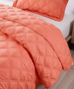 BNF Home Charleston Down Alternative Bed Spread Set, Coral, King -Bare Sales Store 6c91460b022bfd9d 0133 w800 h800 b0 p0