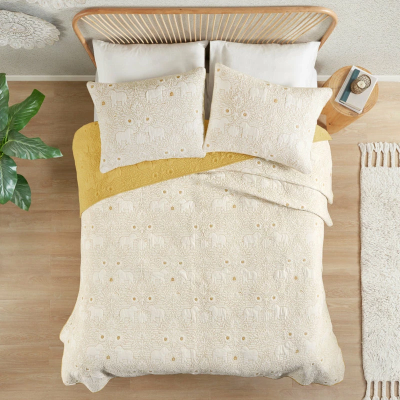 Olliix INK+IVY Percale Coverlet Set, King/California King 13 Olliix INK+IVY Percale Coverlet Set, King/California King - Image 13