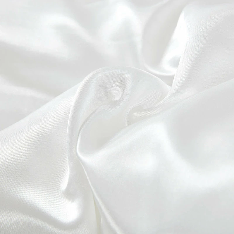 Tache Home Fashion 6-Piece White Sweet Victorian Satin Comforter Bedding Set, Queen 11 Tache Home Fashion 6-Piece White Sweet Victorian Satin Comforter Bedding Set, Queen - Image 11