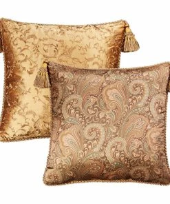 Michael Amini Elizabeth 13-Piece King Comforter Set, Aqua -Bare Sales Store 6db1c1440304f14f 0282 w800 h800 b1 p0