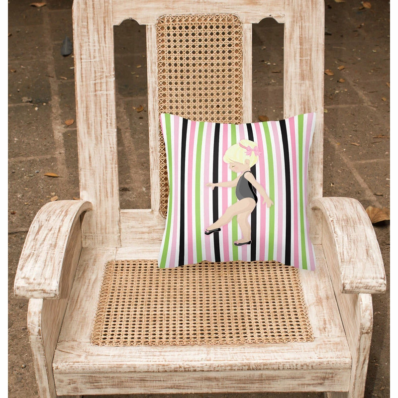 The-store Ballerina Blonde Point Fabric Decorative Pillow 2 The-store Ballerina Blonde Point Fabric Decorative Pillow - Image 2