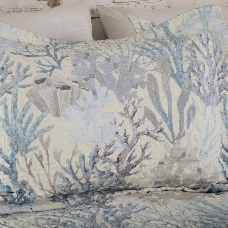Carstens Summer Reef Coastal Quilt Set, King 3 Carstens Summer Reef Coastal Quilt Set, King - Image 3