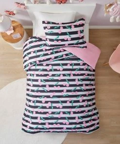 Olliix Mi Zone Kids Polyester Printed Comforter Set With Pink And Black MZK10-243 -Bare Sales Store 71a1ae7202b6c12e 7928 w800 h800 b0 p0