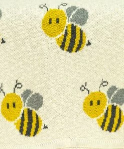 Parkland Collection Honeybee Ivory Knitted 32" X 40" Baby Blanket BTRK21168 -Bare Sales Store 71e1f99b0f99e331 4353 w800 h800 b0 p0