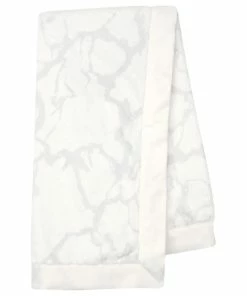 Lambs & Ivy Signature Gray & White Marble Minky/Jersey Baby Blanket -Bare Sales Store 7421c1540e43785c 3000 w800 h800 b1 p0