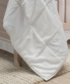 Lambs & Ivy Signature White Luxury Textured Patchwork Crib/Toddler Quilt 8 Lambs & Ivy Signature White Luxury Textured Patchwork Crib/Toddler Quilt -Bare Sales Store 74a1c4040e437879 5441 w800 h800 b0 p0