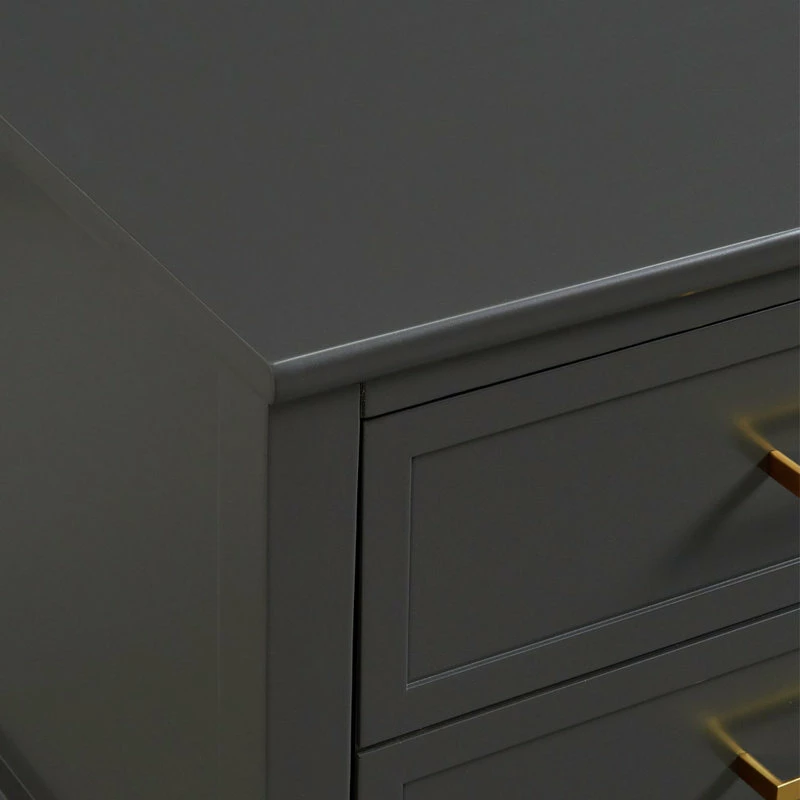 Elements Picket House Furnishings Brody Side Table With Dark Charcoal Finish CTBN150NS 7 Elements Picket House Furnishings Brody Side Table With Dark Charcoal Finish CTBN150NS - Image 7