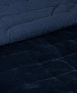 Best Home Fashion Velvet And Cotton Tufted Quilt, Navy, Queen 11 Best Home Fashion Velvet And Cotton Tufted Quilt, Navy, Queen -Bare Sales Store 76b1f6610e4ac103 6065 w800 h800 b0 p0