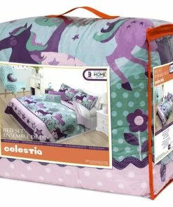 Safdie & Co. 3-piece Celestia Double Queen Comforter Set In Multi-Color