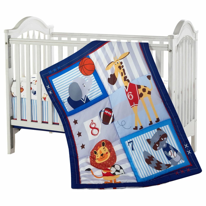 Nanshing America, Inc. The Jungle Friends 3 Piece Baby Nursery Bedding Set, Future Star, 33 X 42 1 Nanshing America, Inc. The Jungle Friends 3 Piece Baby Nursery Bedding Set, Future Star, 33 X 42