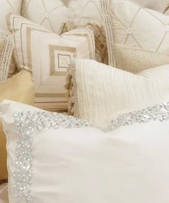 Michael Amini Luxembourg 13-Piece King Comforter Set - Creme -Bare Sales Store 7c31bc540303be78 4383 w800 h800 b0 p0