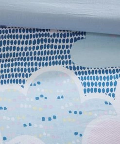 Olliix Kids Cotton Comforter/Duvet Cover/Coverlet Set, Blue, Full/Queen, Comforter -Bare Sales Store 7d113caf016dfe75 3404 w800 h800 b0 p0