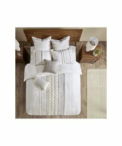 GwG Outlet INK+IVY Cotton Cal King Comforter Mini Set In Ivory Finish II10-995 9 GwG Outlet INK+IVY Cotton Cal King Comforter Mini Set In Ivory Finish II10-995 -Bare Sales Store 7d91ff2d0bfcdbb3 1964 w800 h800 b0 p0