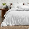 Bare Home Twin/Twin XL Microfiber Duvet Cover Set, White