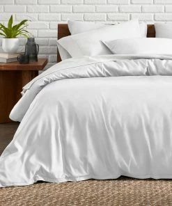 Bare Home Twin/Twin XL Microfiber Duvet Cover Set, White